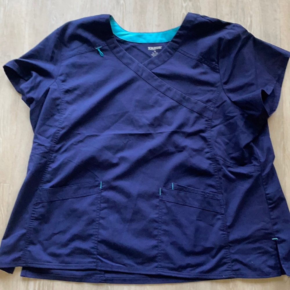 Scrub Star navy blue scrubs size 3XL